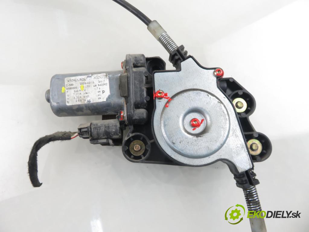 FIAT PANDA (169_) HB 2005 40,00 1.1 54 - 187 A1.000 1108,00 mechanismus oken PPE 46803651