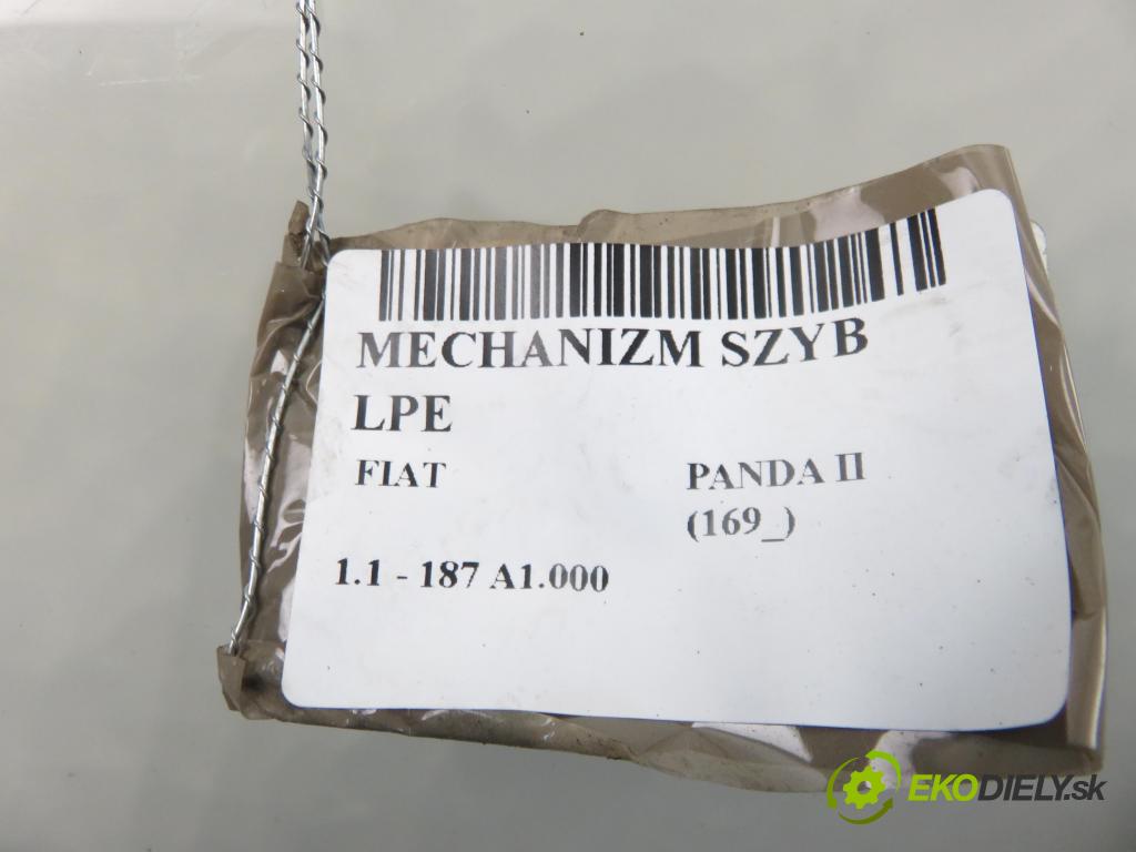 FIAT PANDA (169_) HB 2005 40,00 1.1 54 - 187 A1.000 1108,00 mechanismus oken 46803652