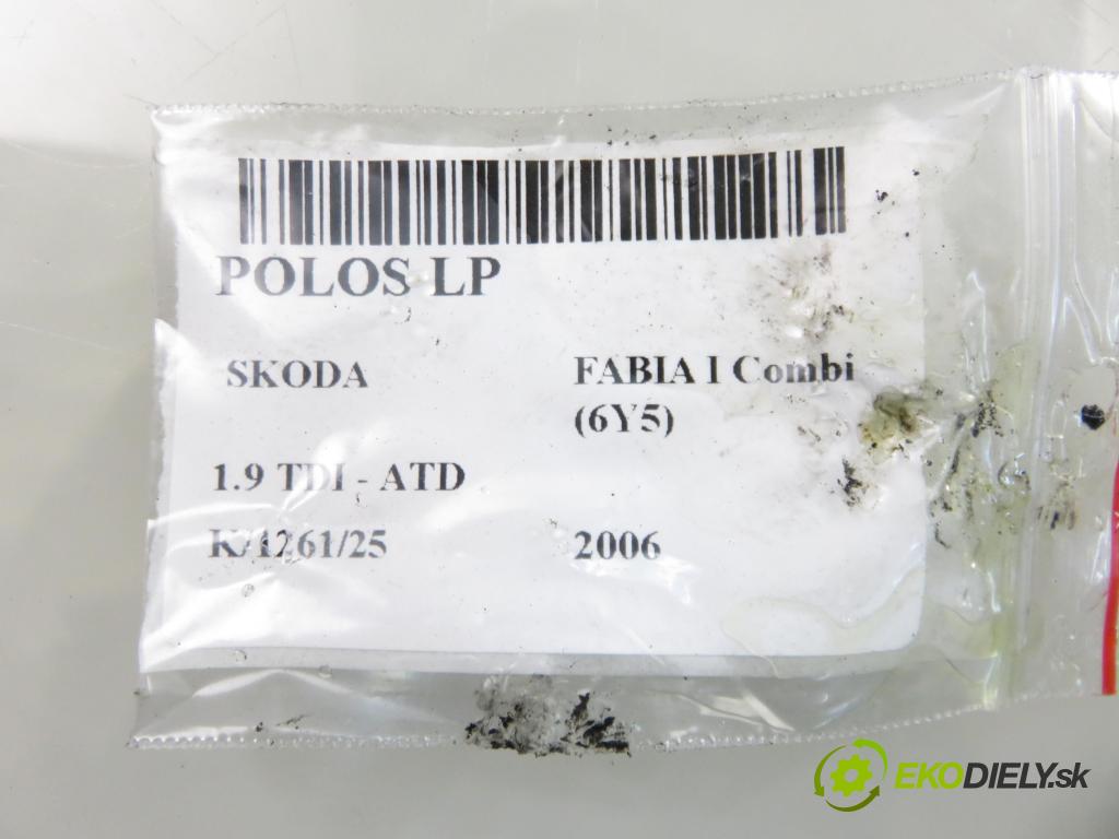 SKODA FABIA I Combi (6Y5) KOMBI 2006 74,00 1.9 TDI - ATD 1896,00 poloos LP 