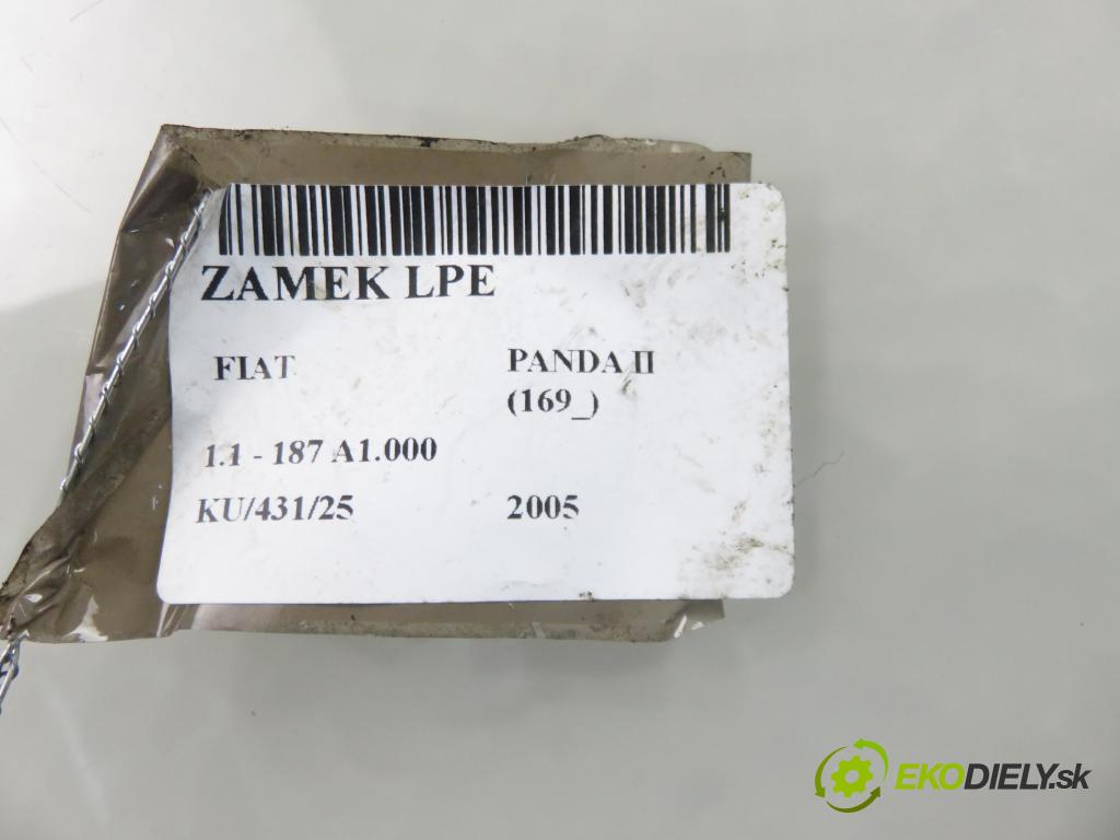 FIAT PANDA (169_) HB 2005 40,00 1.1 54 - 187 A1.000 1108,00 zámok 46810999