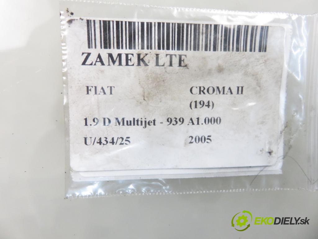 FIAT CROMA (194_) KOMBI 2005 88,00 1.9 D Multijet 120 - 939 A1.000 1910,00 zámok LTE 51708423A