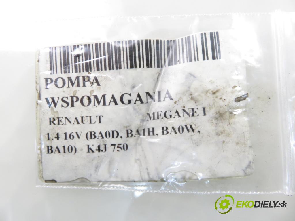 RENAULT MEGANE I (BA0/1_) FASTBACK 2002 70,00 1.4 16V 95 - K4J 750 1390,00 pumpa servočerpadlo 26077782RP ; 7700431286 ; 7700431283 (Servočerpadlo)