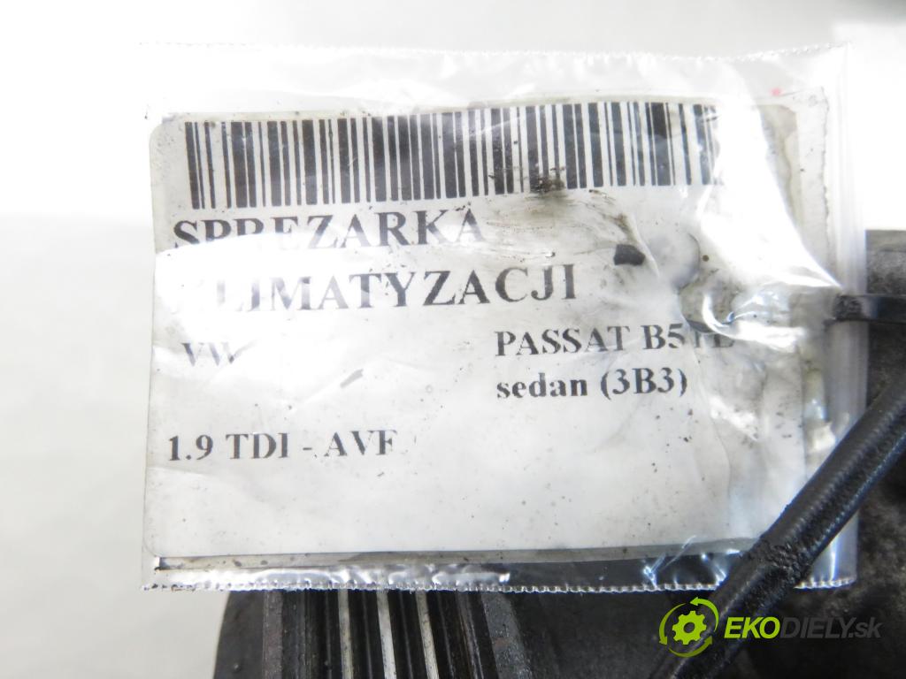 VW PASSAT B5.5 (3B3) SEDAN 2000 96,00 1.9 TDI PD 130 - AVF 1896,00 KOMPRESOR: klimatizácie  (Kompresor klimatizácie)