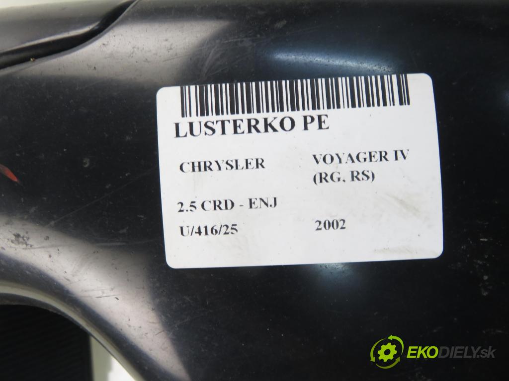 CHRYSLER VOYAGER IV (RG, RS) MINIVAN 2002 105,00 2.5 CRD 143 - ENJ 2499,00 zpětné zrcátko