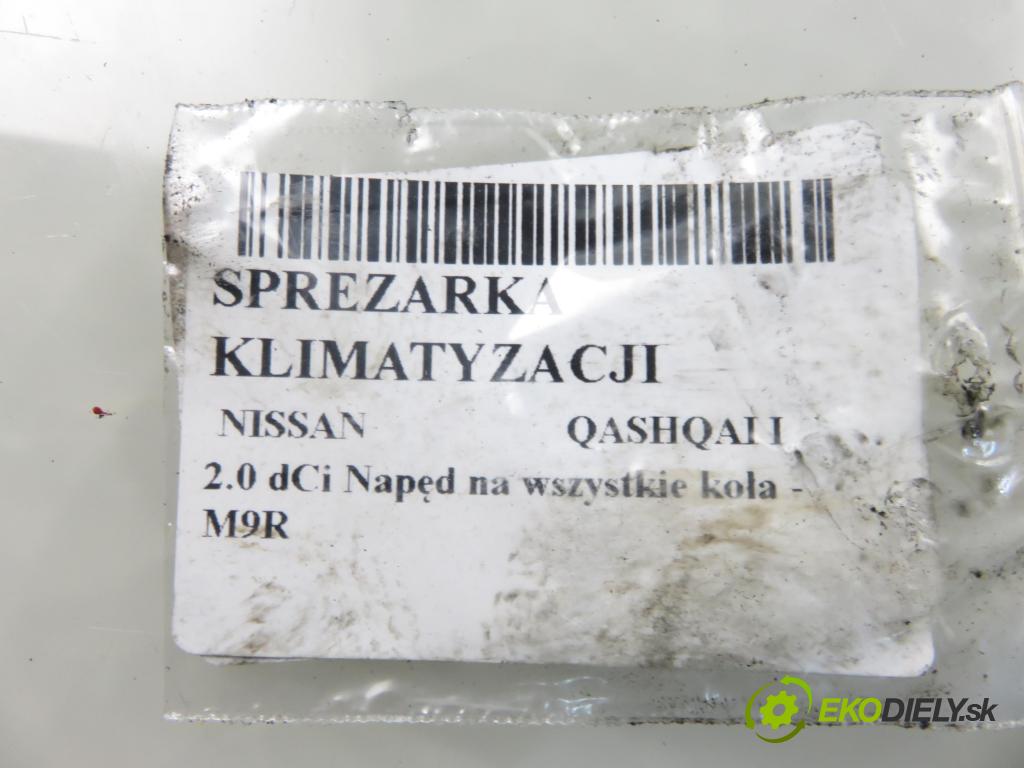 NISSAN QASHQAI / QASHQAI +2 I (J10, JJ10) CROSSOVER 2009 110,00 2.0 dCi Napęd na wszystkie koła - M9R 1995,00 KOMPRESOR: klimatizácie 92600JD75A (Kompresor klimatizácie)