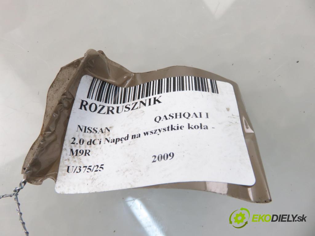 NISSAN QASHQAI / QASHQAI +2 I (J10, JJ10) CROSSOVER 2009 110,00 2.0 dCi Napęd na wszystkie koła - M9R 1995,00 Štartér TS22E9 (Štartér)