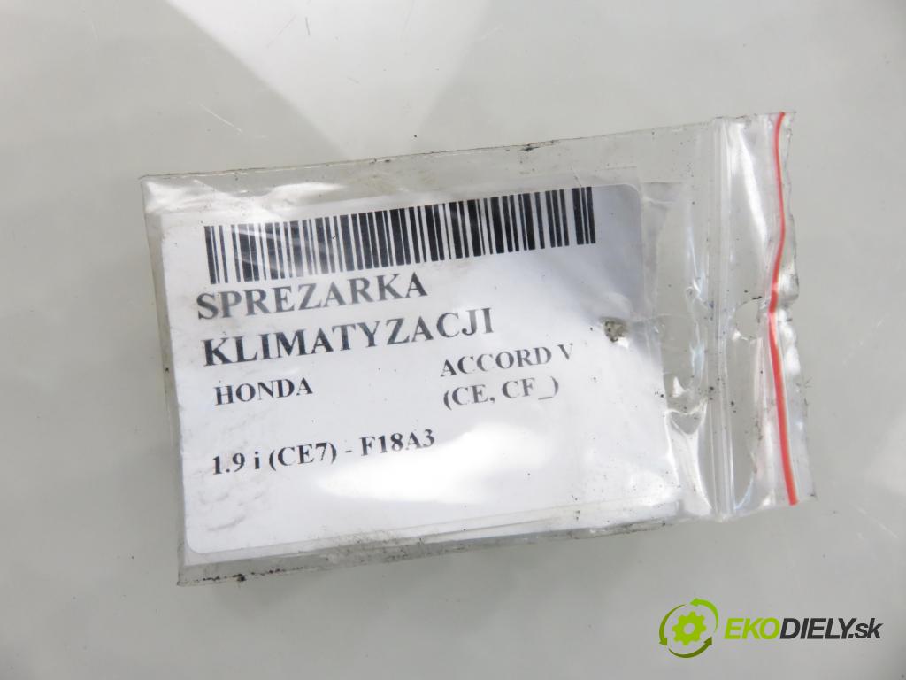 HONDA ACCORD V (CE, CF_) SEDAN 1998 85,00 1.9 i (CE7) - F18A3 1850,00 KOMPRESOR: klimatizácie  (Kompresor klimatizácie)