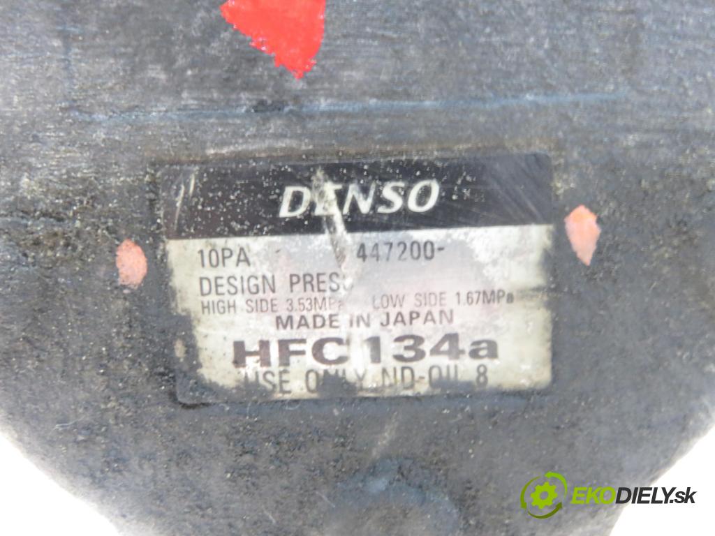 HONDA ACCORD V (CE, CF_) SEDAN 1998 85,00 1.9 i (CE7) - F18A3 1850,00 KOMPRESOR: klimatizácie  (Kompresor klimatizácie)