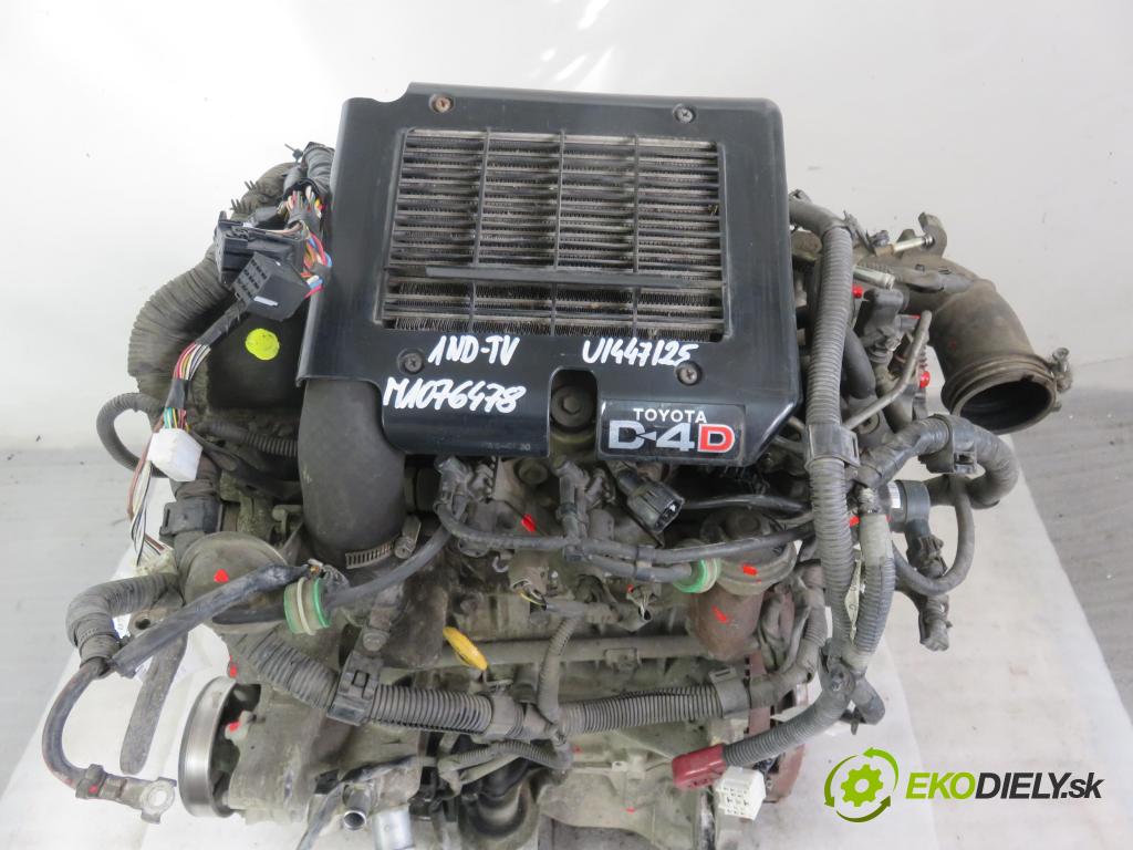 TOYOTA YARIS (_P1_) HB 2005 55,00 1.4 D-4D (NLP10_) - 1ND-TV 1364,00 Motor DIESEL 1NDTV