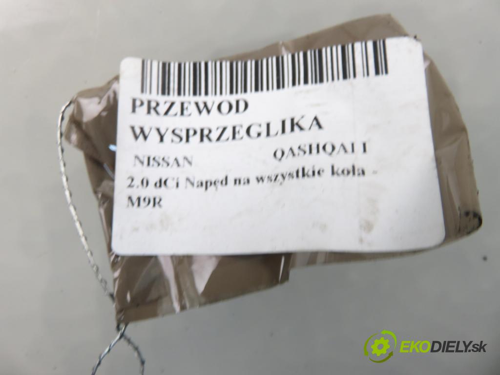 NISSAN QASHQAI / QASHQAI +2 I (J10, JJ10) CROSSOVER 2009 110,00 2.0 dCi Napęd na wszystkie koła - M9R 1995,00 trubka vypínacího ložiska 30850ET000