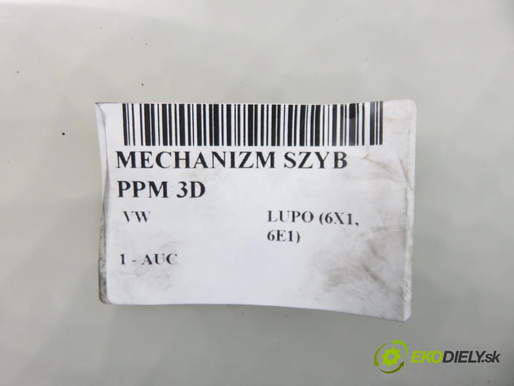VW LUPO (6X1, 6E1) HB 2004 37,00 1 - AUC 999,00 mechanismus oken PPM 3D 6X0837402