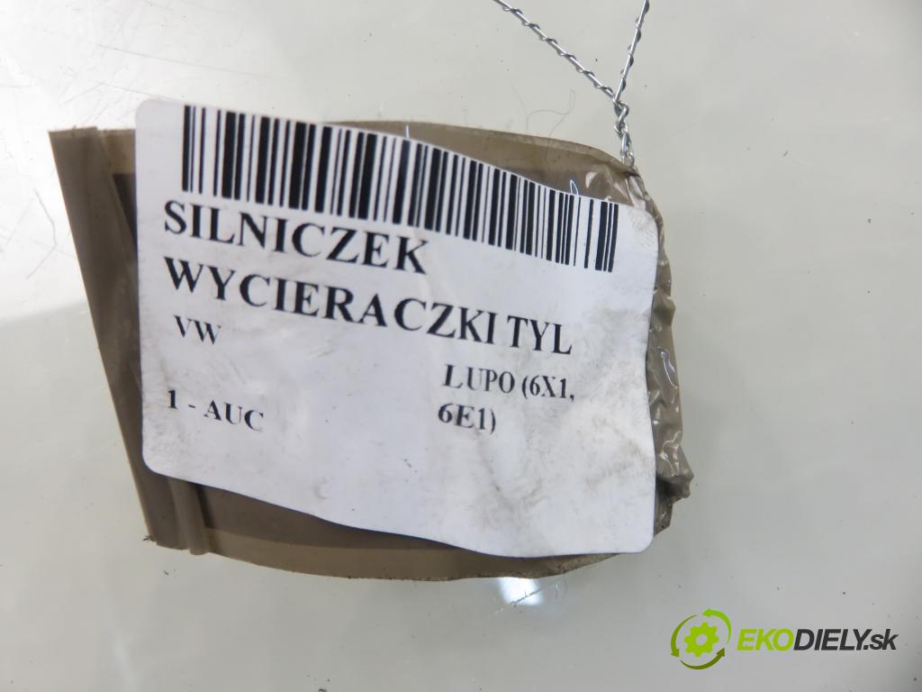 VW LUPO (6X1, 6E1) HB 2004 37,00 1 - AUC 999,00 motorek stěrače ZADNÍ: 6X0955711F