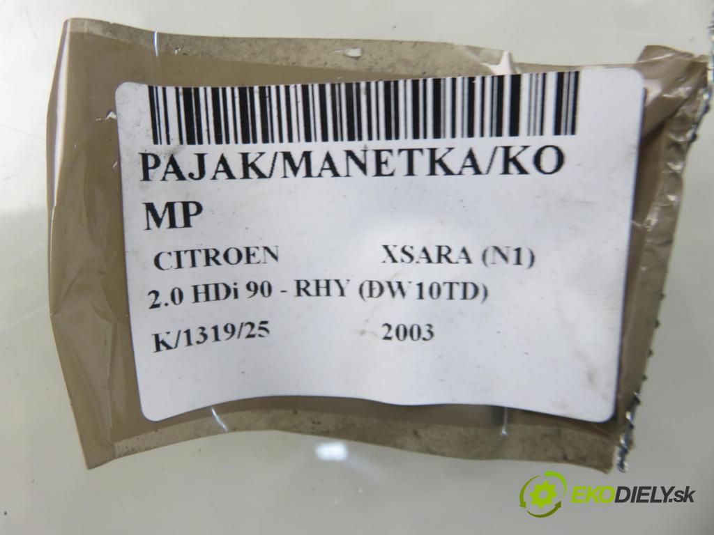 CITROEN XSARA (N1) LIFTBACK 2003 66,00 2.0 HDi 90 - RHY (DW10TD) 1997,00 PAKA/ŘAZENÍ/SADA: 96451820ZL