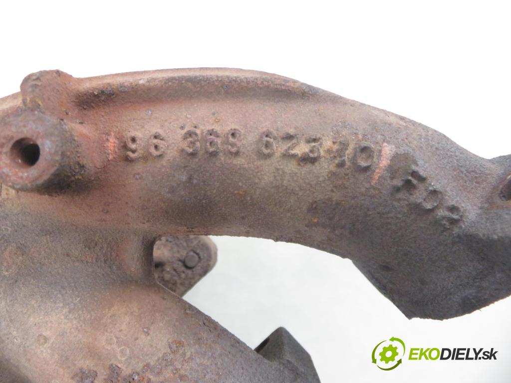 PEUGEOT 206 liftback (2A/C) HB 2003 55,00 1.4 75 - KFW 1360,00 potrubí VYČERPAT: 9636862310 (Výfukové potrubí)