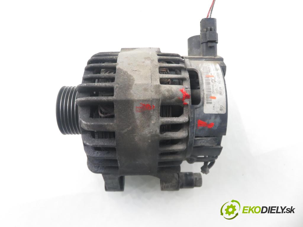 PEUGEOT 206 liftback (2A/C) HB 2003 55,00 1.4 75 - KFW 1360,00 Alternátor 9641398680 (Alternátor)