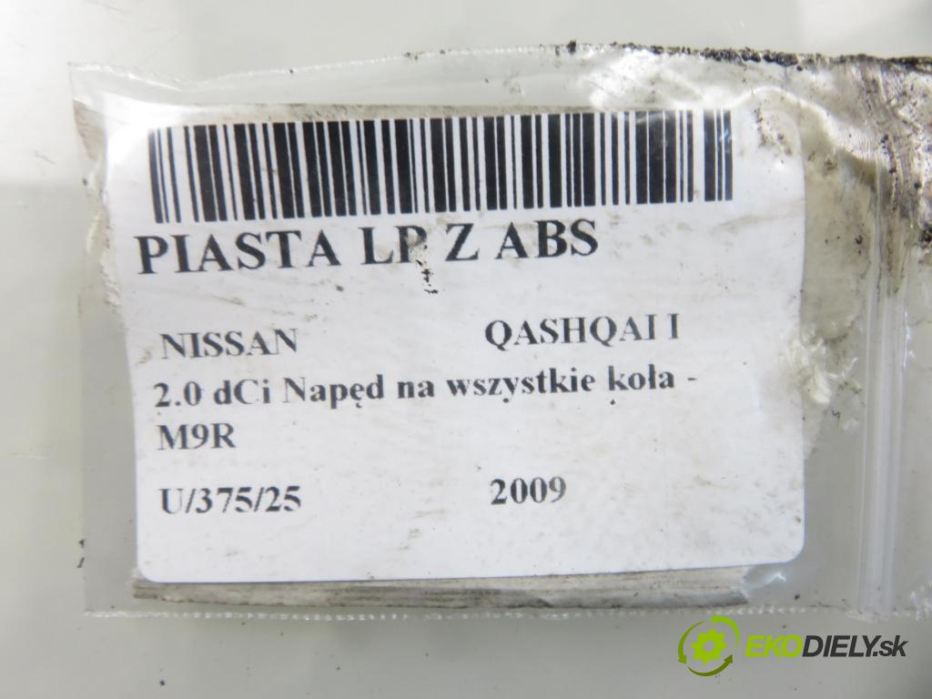 NISSAN QASHQAI / QASHQAI +2 I (J10, JJ10) CROSSOVER 2009 110,00 2.0 dCi Napęd na wszystkie koła - M9R 1995,00 náboj LP ABS 