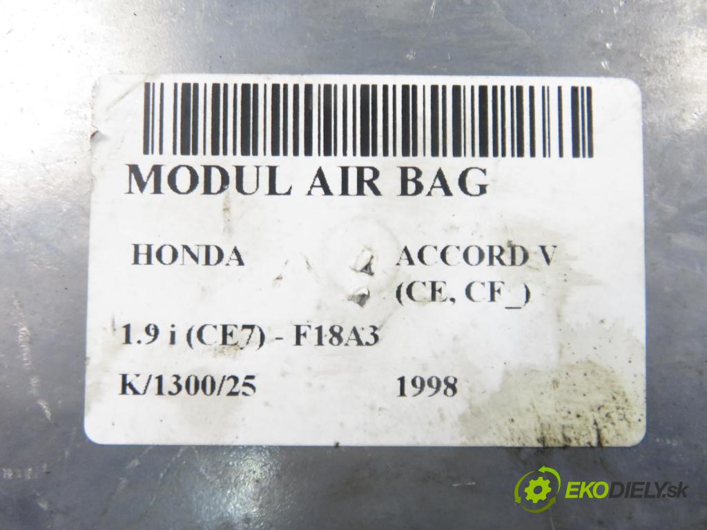 HONDA ACCORD V (CE, CF_) SEDAN 1998 85,00 1.9 i (CE7) - F18A3 1850,00 MODUL air BAG 77960SN7H91 ; 5WK4135