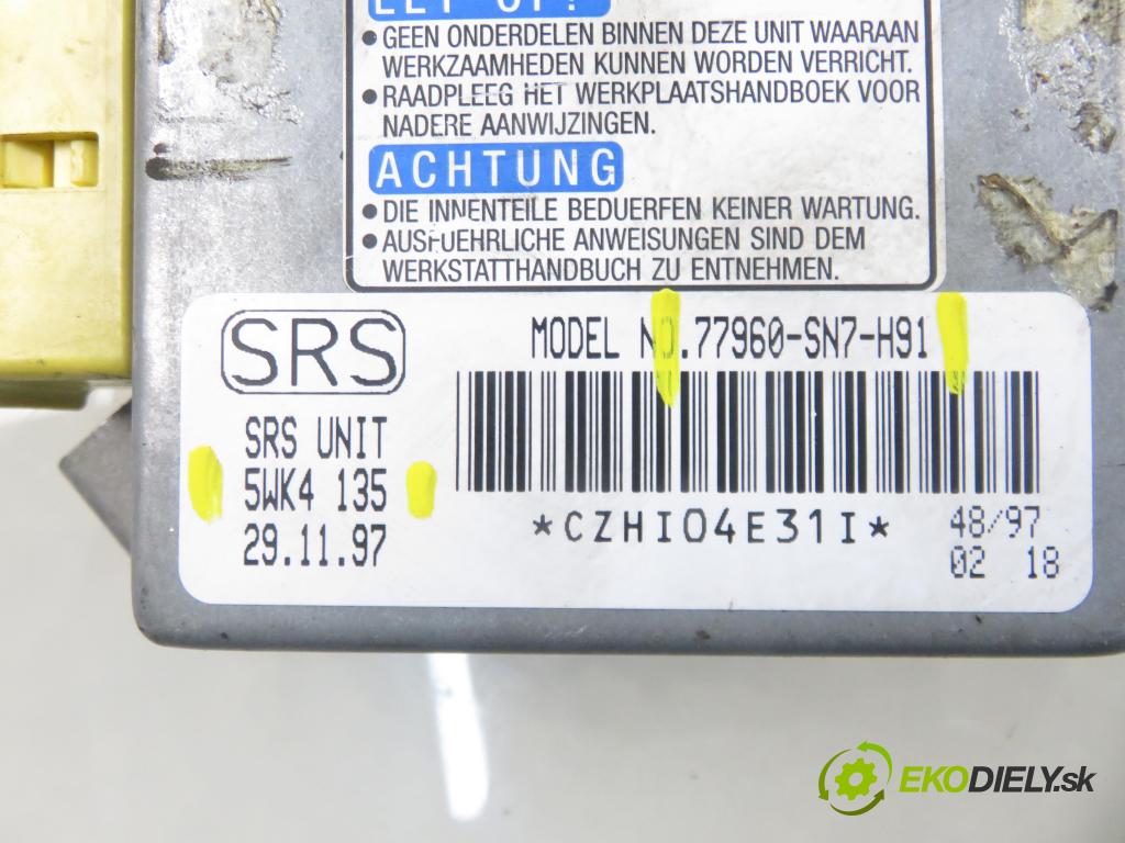 HONDA ACCORD V (CE, CF_) SEDAN 1998 85,00 1.9 i (CE7) - F18A3 1850,00 MODUL air BAG 77960SN7H91 ; 5WK4135
