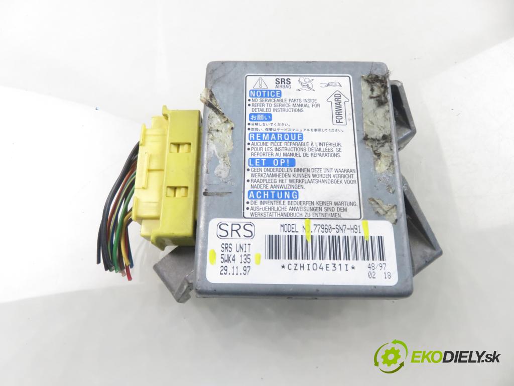 HONDA ACCORD V (CE, CF_) SEDAN 1998 85,00 1.9 i (CE7) - F18A3 1850,00 MODUL air BAG 77960SN7H91 ; 5WK4135