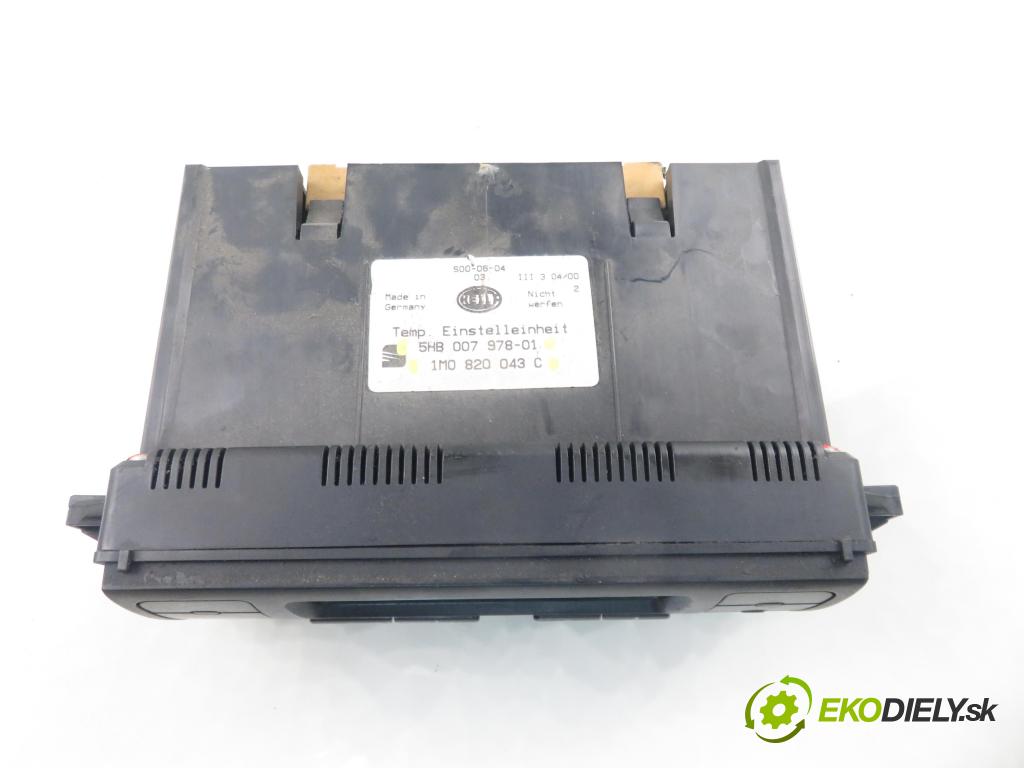 SEAT TOLEDO II (1M2) SEDAN 2000 81,00 1.9 TDI - ASV 1896,00 Panel topení KLIMATRONIK 1M0820043C ; 5HB00797801