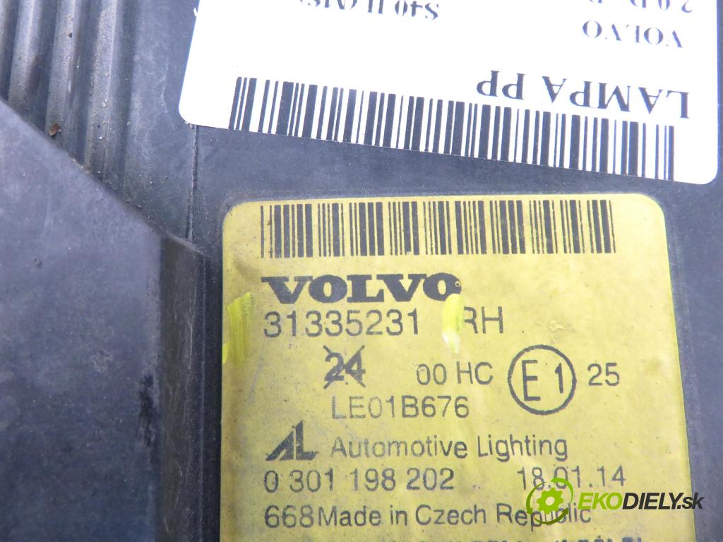 VOLVO S40 II (MS) SEDAN 2006 81,00 1.6 D - D 4164 T 1560,00 světlo PP 31335231