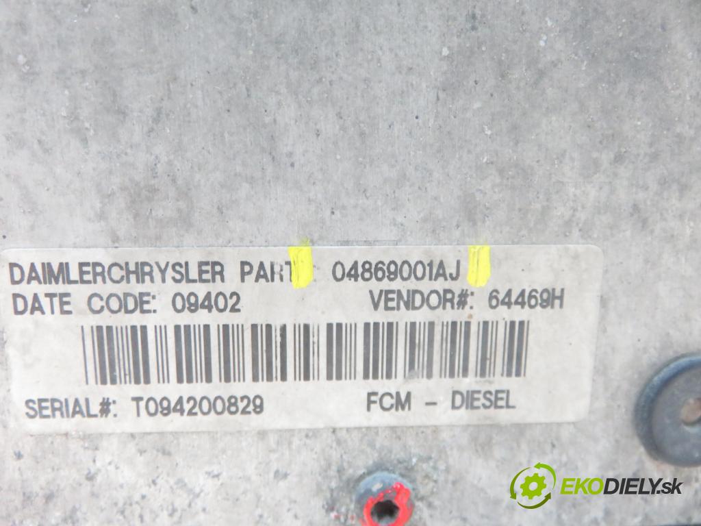 CHRYSLER VOYAGER IV (RG, RS) MINIVAN 2002 105,00 2.5 CRD 143 - ENJ 2499,00 MODUL BSI 04869001AJ ; 04869204AN