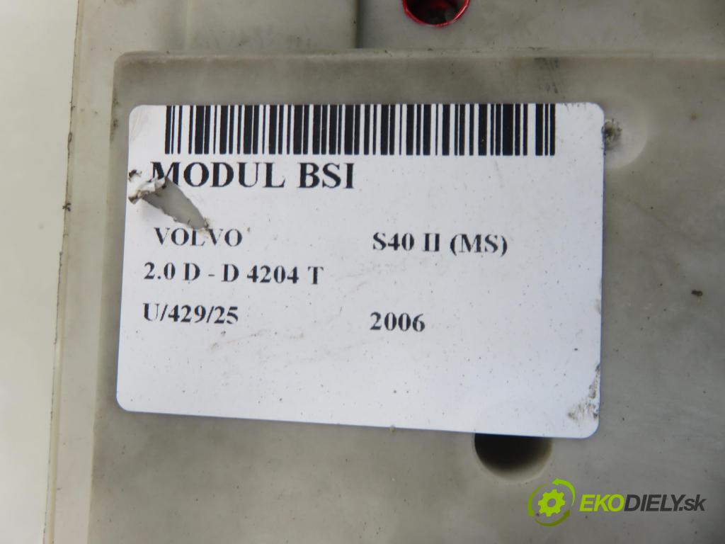 VOLVO S40 II (MS) SEDAN 2006 81,00 1.6 D - D 4164 T 1560,00 MODUL BSI 30728906