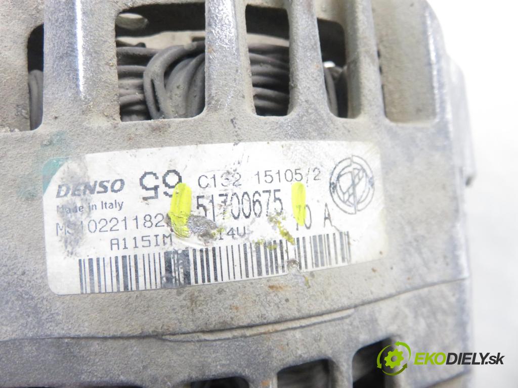 FIAT PANDA (169_) HB 2005 40,00 1.1 54 - 187 A1.000 1108,00 Alternátor 51700675 (Alternátor)