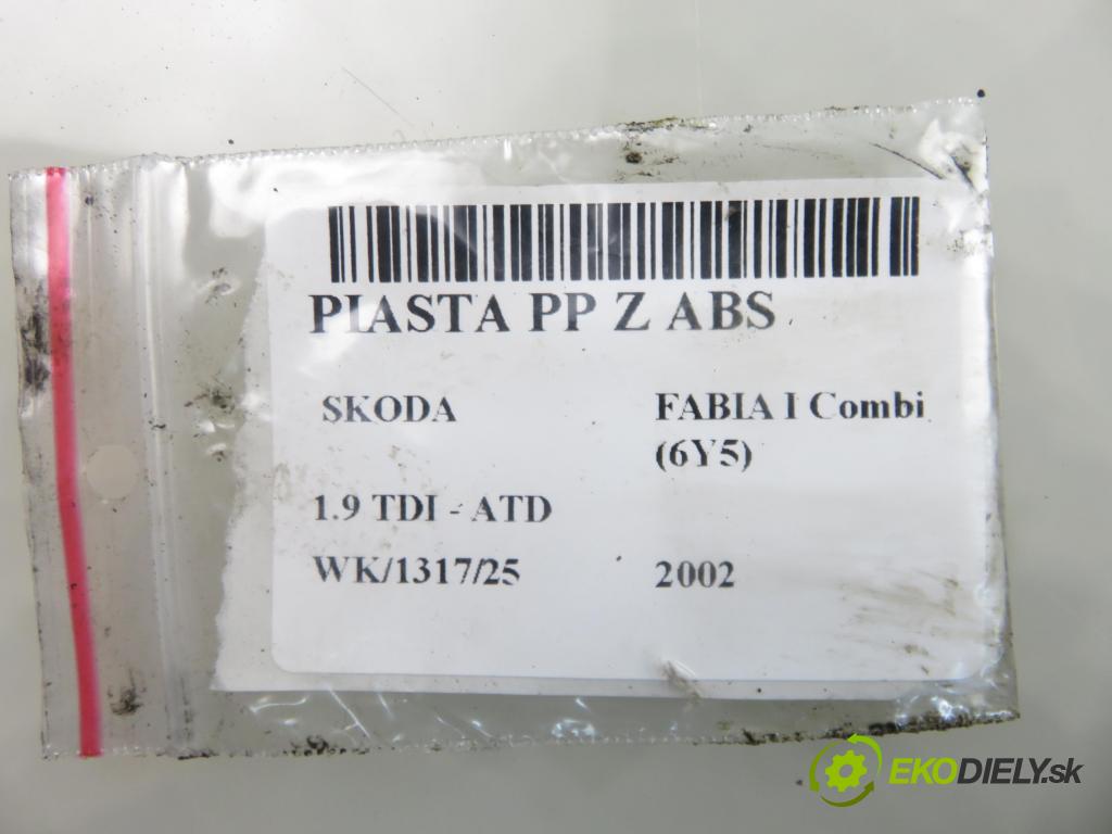 SKODA FABIA I Combi (6Y5) KOMBI 2002 74,00 1.9 TDI - ATD 1896,00 náboj PP ABS 