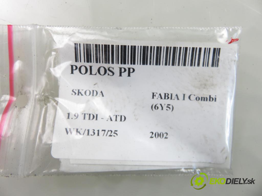 SKODA FABIA I Combi (6Y5) KOMBI 2002 74,00 1.9 TDI - ATD 1896,00 Poloos PP 