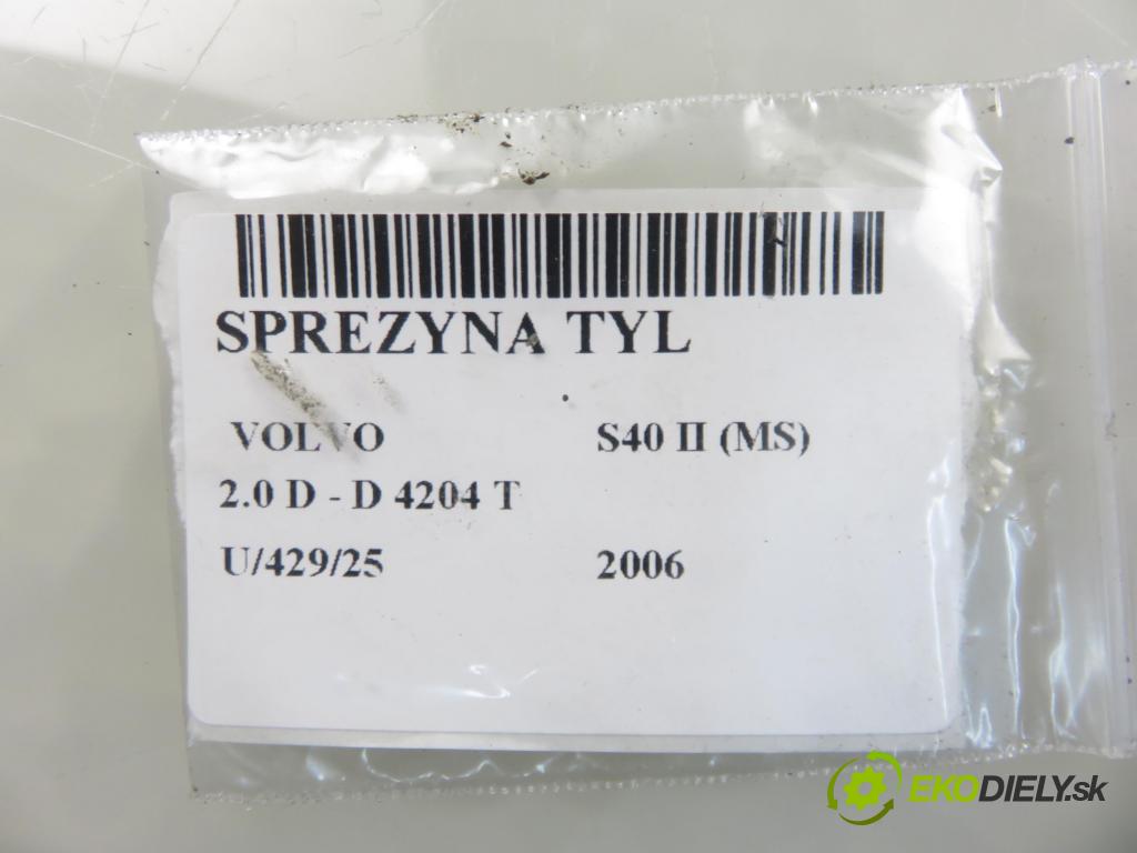 VOLVO S40 II (MS) SEDAN 2006 81,00 1.6 D - D 4164 T 1560,00 Pružina zadné 