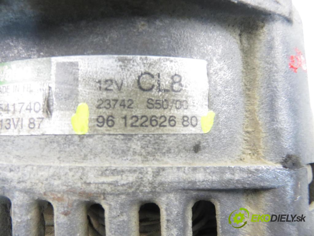 PEUGEOT BOXER Skrzynia (230L) FURGON 1997 51,00 1.9 D - D9B (XUD9AU) 1905,00 Alternátor 9612262680 (Alternátor)