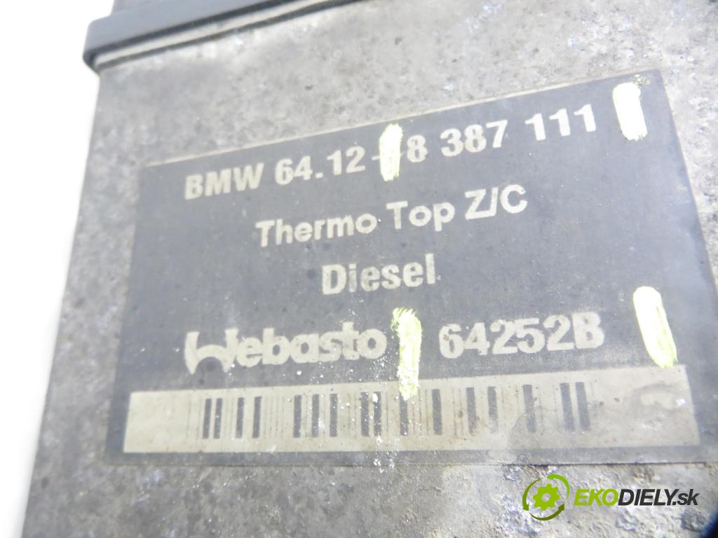 BMW 5 Touring (E39) KOMBI 2001 135,00 530 d - M57 D30 (306D1) 2926,00 Webasto 8387111 ; 64252B ; 64470D (Webasto (nezávislé topení))