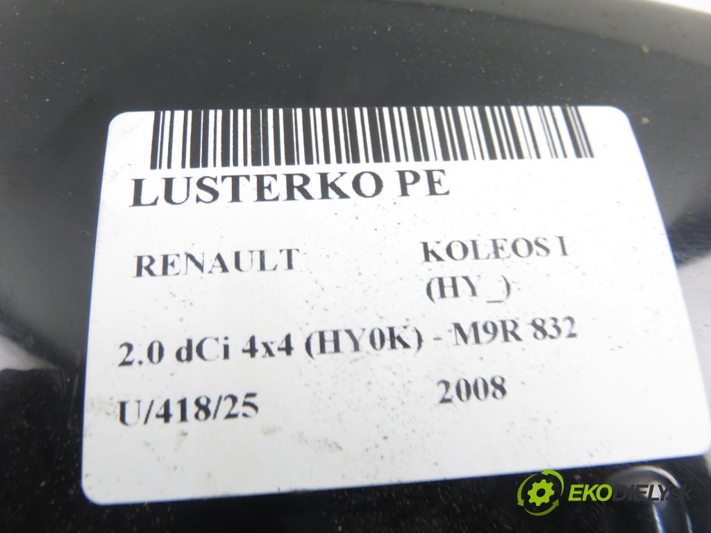 RENAULT KOLEOS I (HY_) SUV 2008 110,00 2.0 dCi 4x4 150 - M9R 832 1995,00 zpětné zrcátko 96301JYXXX