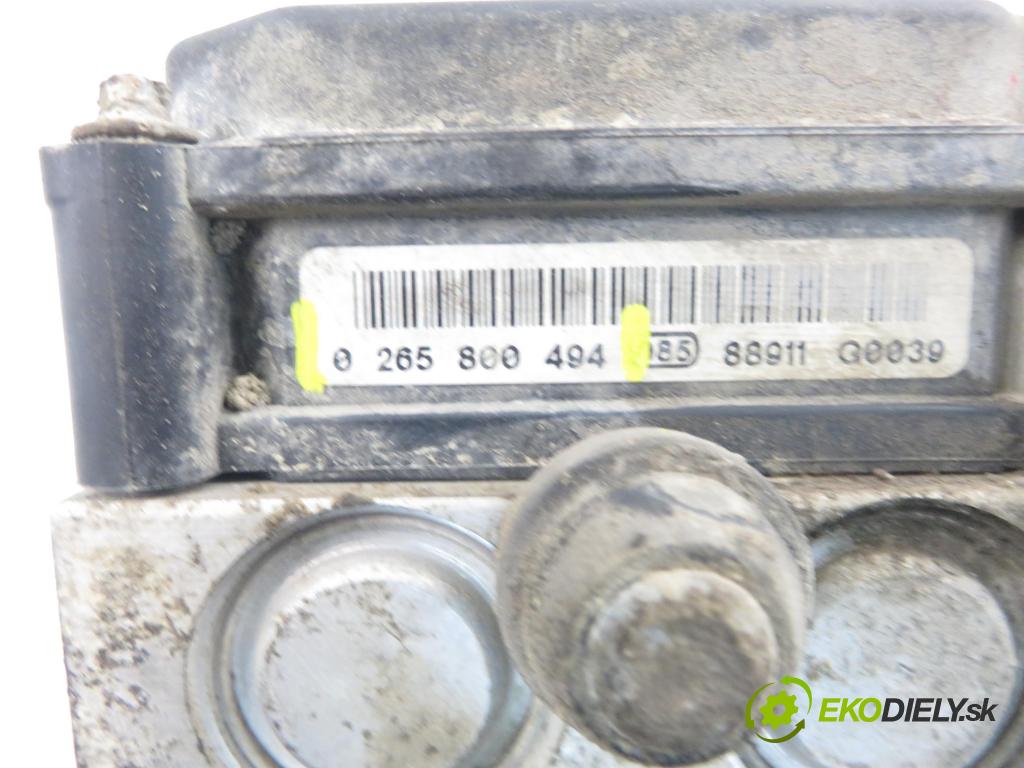 FIAT SEDICI (189_) CROSSOVER 2009 88,00 1.9 D Multijet 120 4x4 - D19AA 1910,00 Pumpa ABS 0265800494 ; 5611079J10 ; 0265231670 (Pumpa ABS)