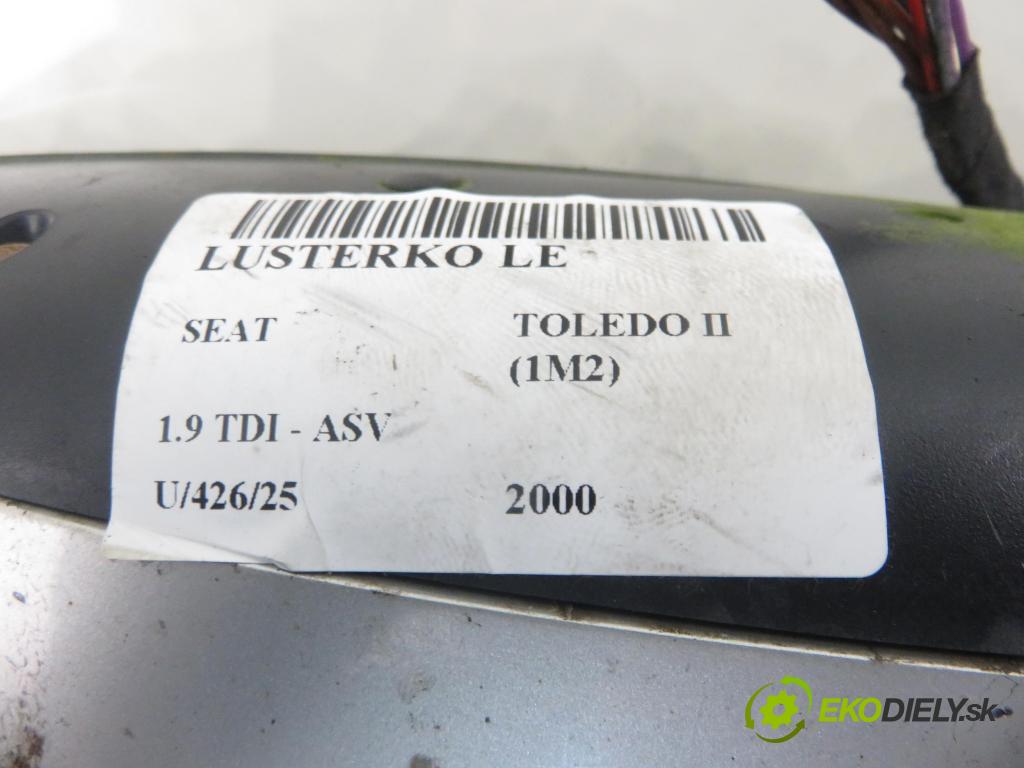SEAT TOLEDO II (1M2) SEDAN 2000 81,00 1.9 TDI - ASV 1896,00 zpětné zrcátko LE
