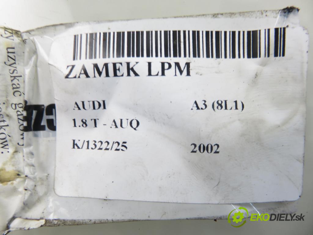 AUDI A3 (8L1) HB 2002 132,00 1.8 T 180 - AUQ 1781,00 zámok LPM 8L1837015A
