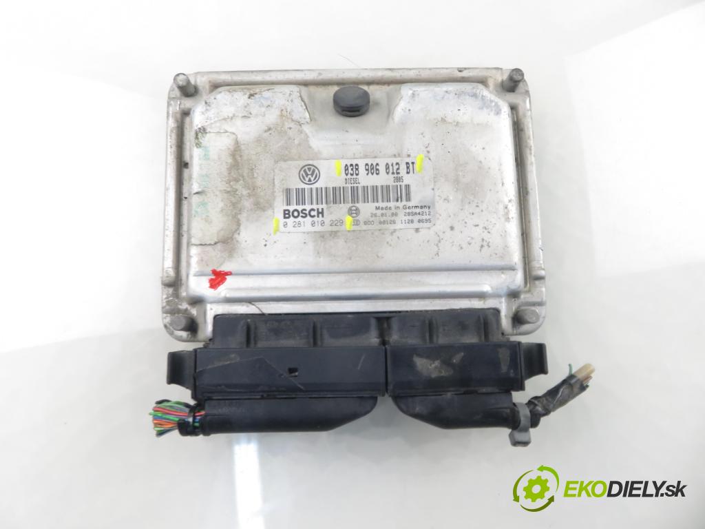 SEAT TOLEDO II (1M2) SEDAN 2000 81,00 1.9 TDI - ASV 1896,00 řídící jednotka motora 038906012BT ; 0281010229