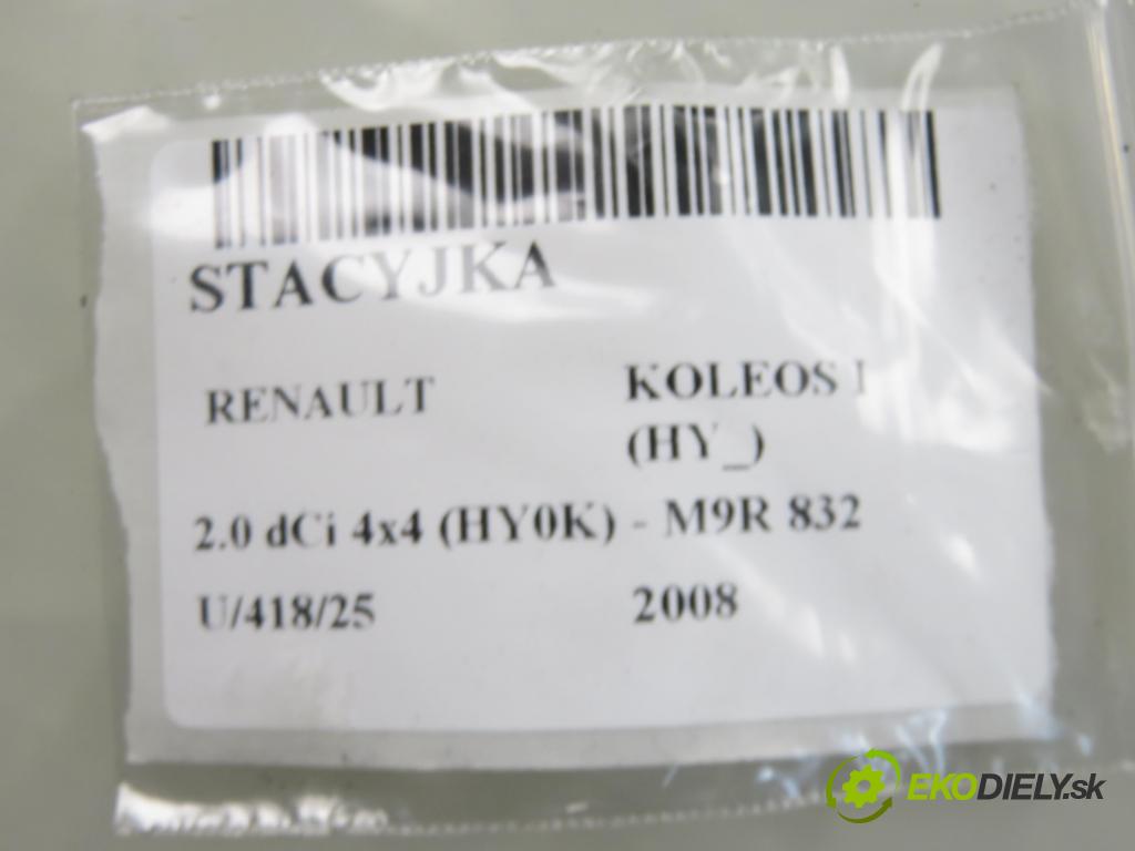 RENAULT KOLEOS I (HY_) SUV 2008 110,00 2.0 dCi 4x4 150 - M9R 832 1995,00 CZYTNIK KARTY: 285F6JY00A ; A2C53247609