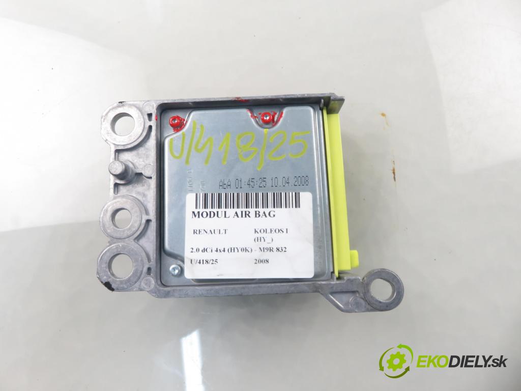 RENAULT KOLEOS I (HY_) SUV 2008 110,00 2.0 dCi 4x4 150 - M9R 832 1995,00 MODUL air BAG 98820JY10A