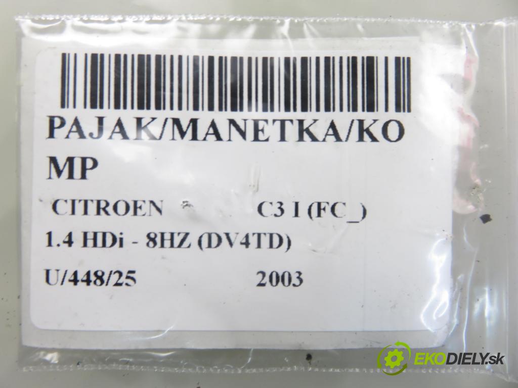CITROEN C3 I (FC_) HB 2003 50,00 1.4 HDi - 8HZ (DV4TD) 1398,00 PAKA/ŘAZENÍ/SADA: 96576767XT