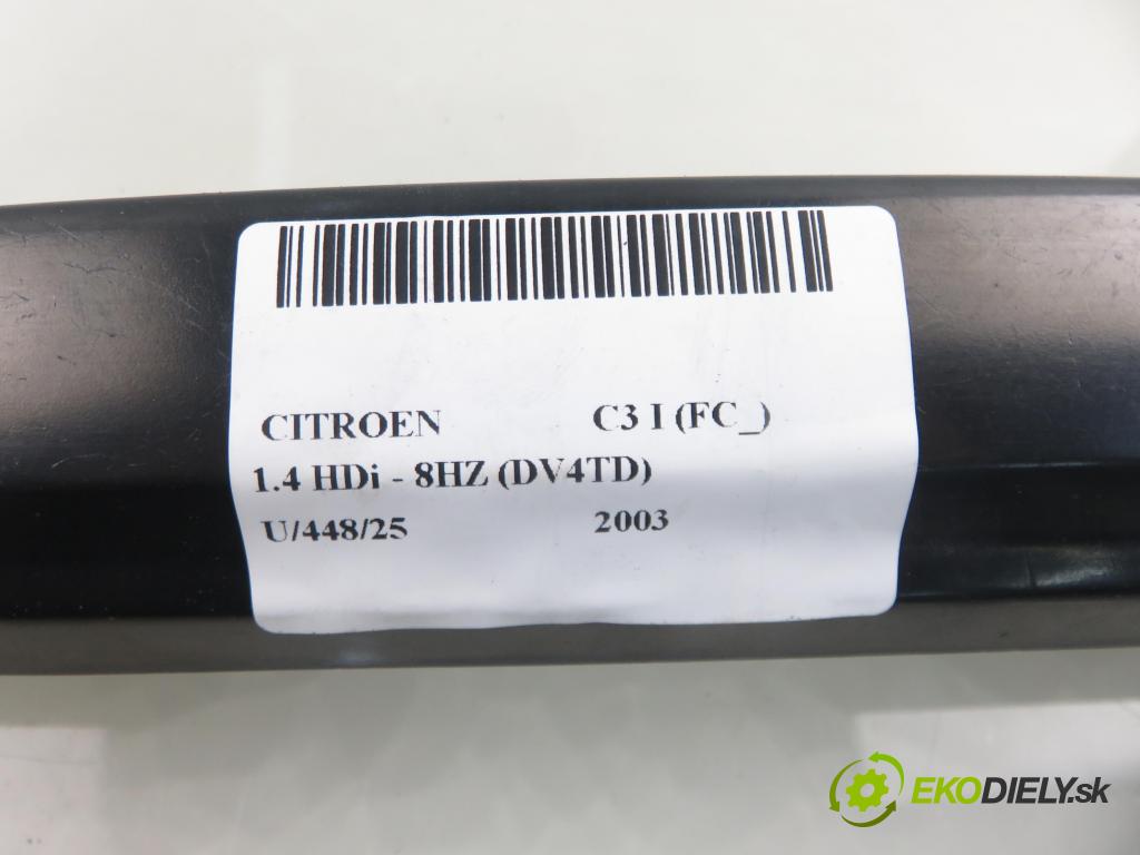 CITROEN C3 I (FC_) HB 2003 50,00 1.4 HDi - 8HZ (DV4TD) 1398,00 zadní část - čelo dveří kufr 9638861177