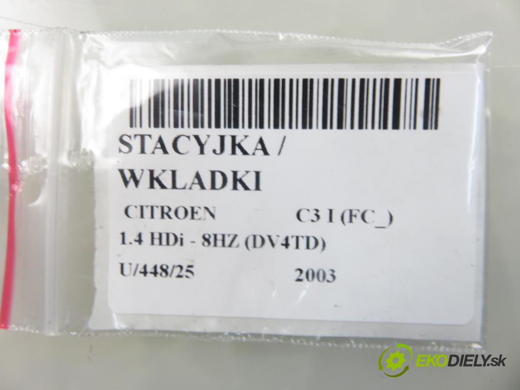 CITROEN C3 I (FC_) HB 2003 50,00 1.4 HDi - 8HZ (DV4TD) 1398,00 spinačka 9632897680 (Spínacia skrinka)
