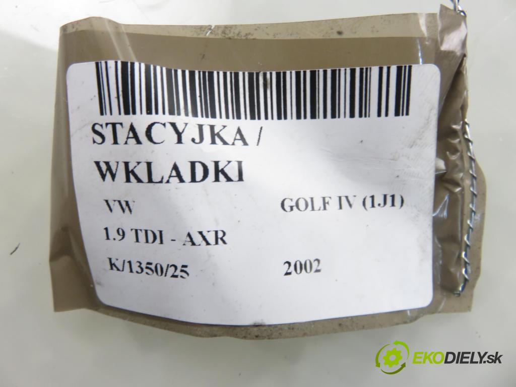 VW GOLF IV (1J1) HB 2002 74,00 1.9 TDI PD 101 - AXR 1896,00 spínačka / VLOŽKY 4B0905851C