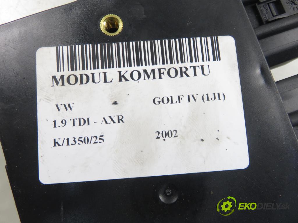 VW GOLF IV (1J1) HB 2002 74,00 1.9 TDI PD 101 - AXR 1896,00 MODUL komfortu 1C0959799B