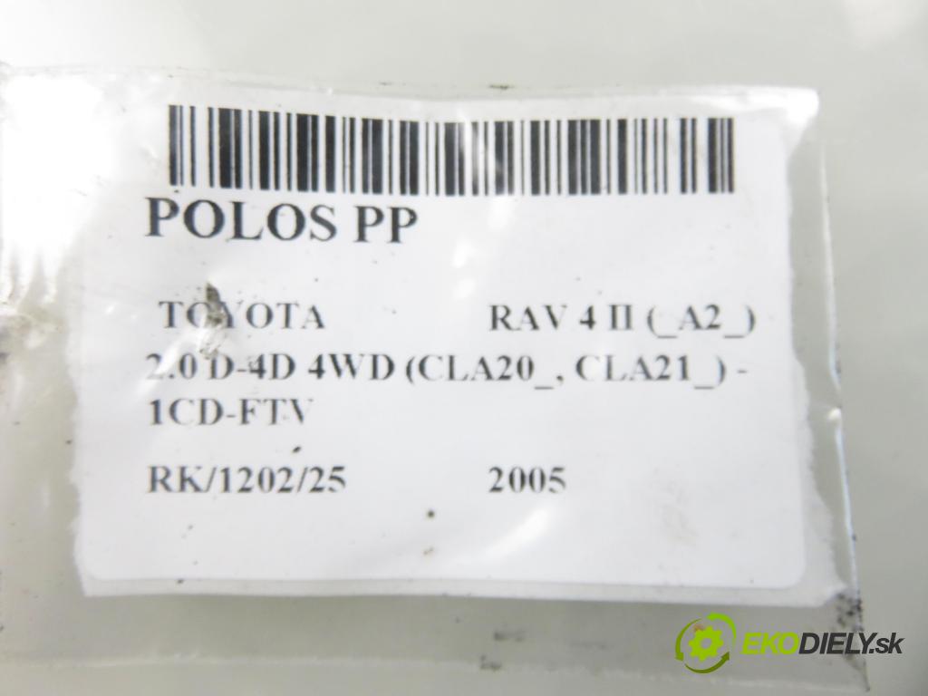 TOYOTA RAV 4 II (_A2_) SUV 2005 85,00 2.0 D-4D 4WD 116 - 1CD-FTV 1995,00 Poloos PP 