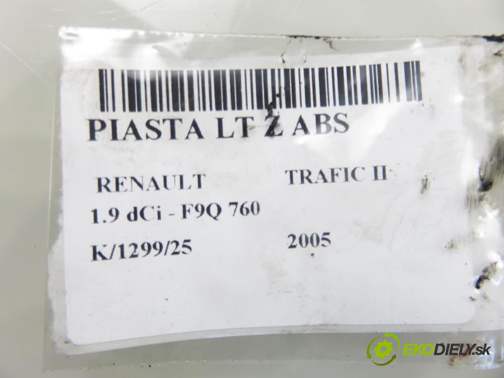 RENAULT TRAFIC II Skrzynia (FL) FURGON 2005 74,00 1.9 dCi - F9Q 760 1870,00 náboj LT ABS 