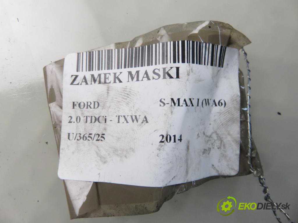 FORD S-MAX (WA6) MINIVAN 2014 120,00 2.0 TDCi - TXWA 1997,00 zámok kapoty 