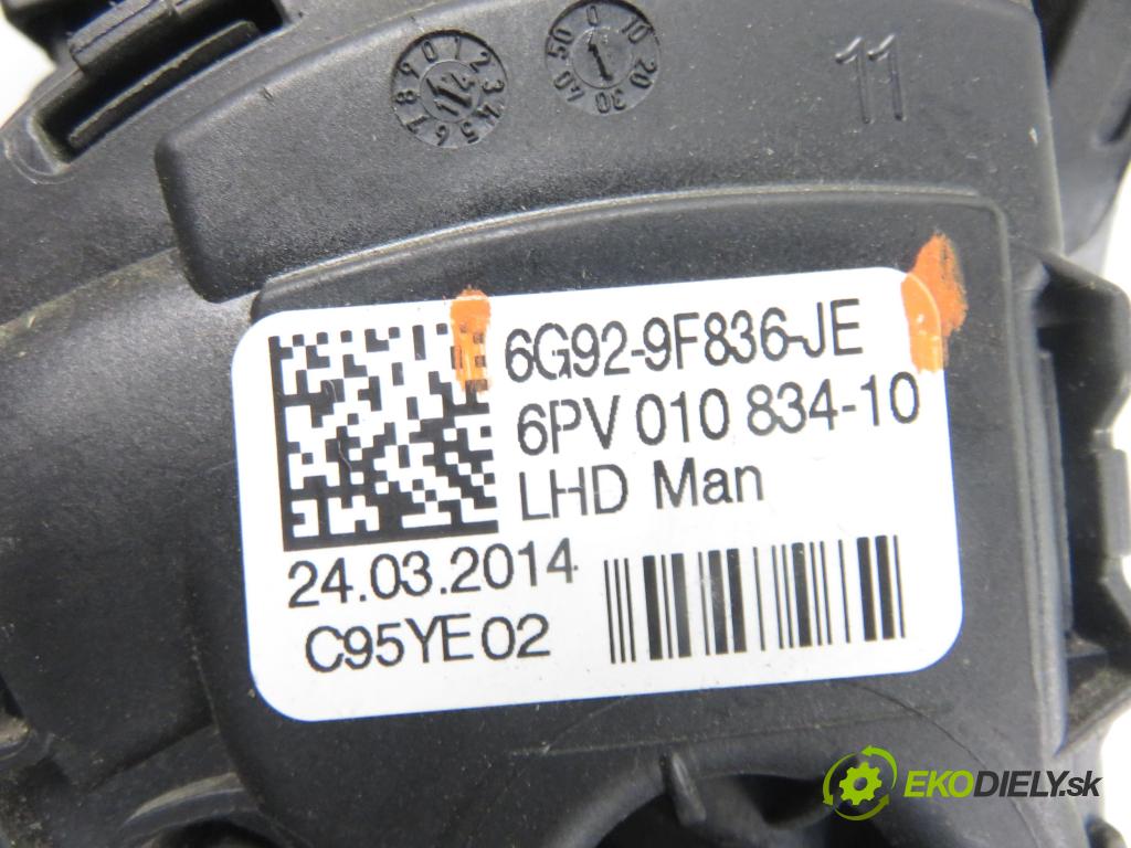 FORD S-MAX (WA6) MINIVAN 2014 120,00 2.0 TDCi - TXWA 1997,00 Potenciometer plynu 6G929F836JE (Potenciometer plynového pedálu)