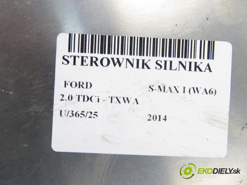 FORD S-MAX (WA6) MINIVAN 2014 120,00 2.0 TDCi - TXWA 1997,00 řídící jednotka motora BG9112A650FHF